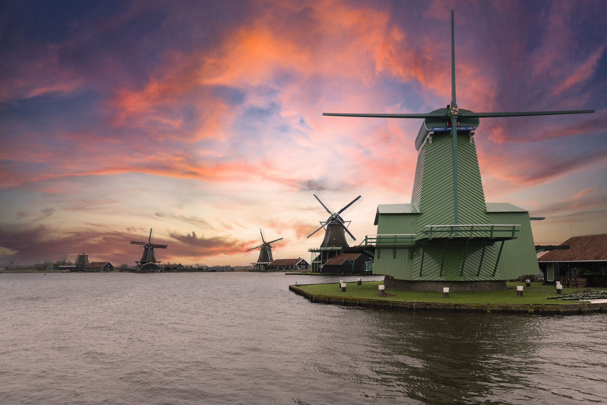 Windmills-Netherlands
